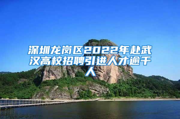 深圳龍崗區(qū)2022年赴武漢高校招聘引進(jìn)人才逾千人