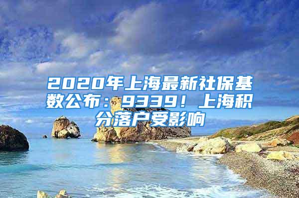 2020年上海最新社?；鶖?shù)公布：9339！上海積分落戶受影響