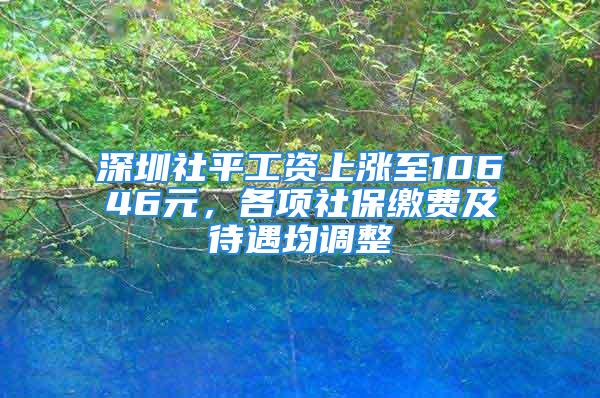 深圳社平工資上漲至10646元，各項社保繳費及待遇均調(diào)整