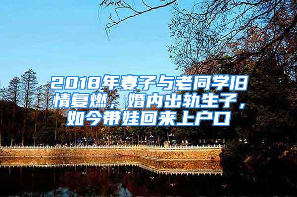 2018年妻子與老同學(xué)舊情復(fù)燃，婚內(nèi)出軌生子，如今帶娃回來(lái)上戶口