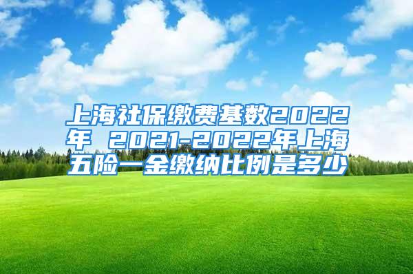 上海社保繳費(fèi)基數(shù)2022年 2021-2022年上海五險(xiǎn)一金繳納比例是多少