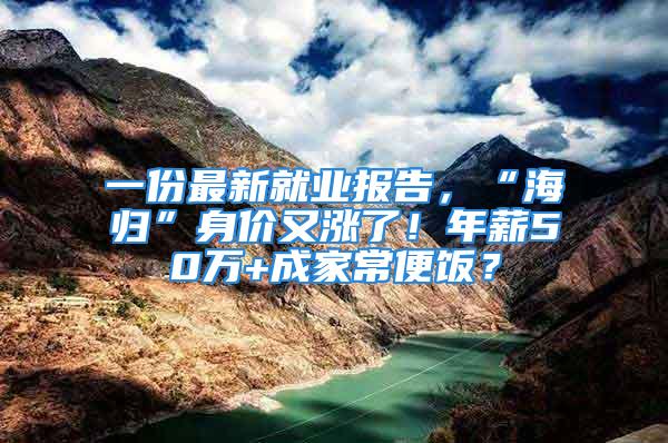 一份最新就業(yè)報(bào)告，“海歸”身價(jià)又漲了！年薪50萬+成家常便飯？