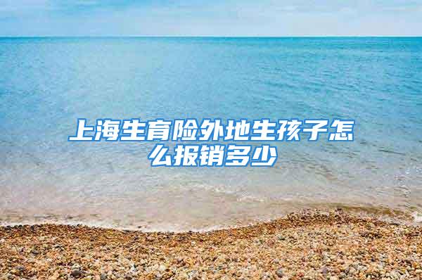 上海生育險外地生孩子怎么報銷多少