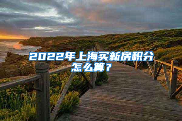 2022年上海買新房積分怎么算？