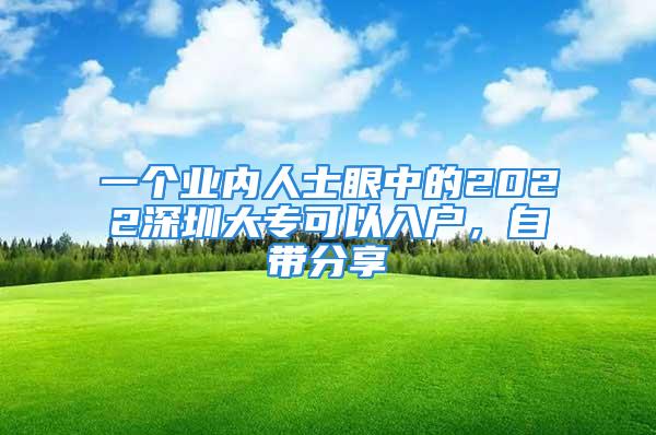 一個(gè)業(yè)內(nèi)人士眼中的2022深圳大?？梢匀霊?，自帶分享