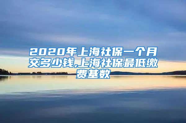 2020年上海社保一個(gè)月交多少錢,上海社保最低繳費(fèi)基數(shù)