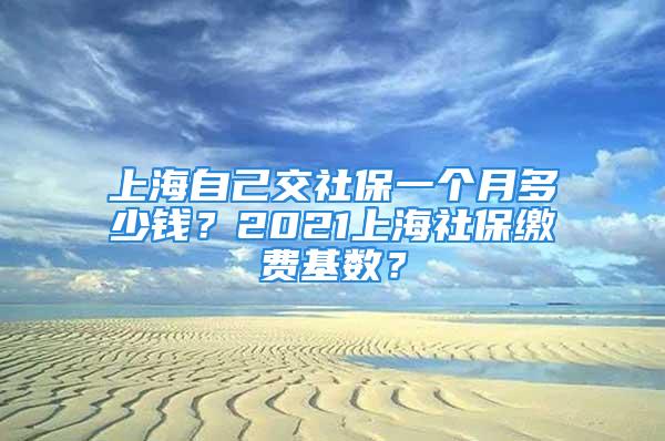 上海自己交社保一個月多少錢？2021上海社保繳費基數(shù)？