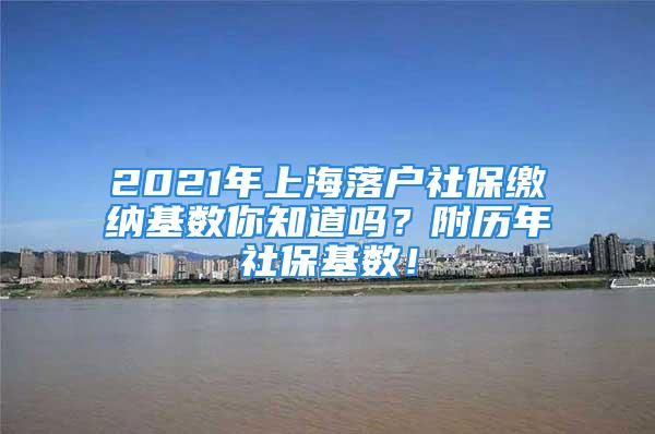 2021年上海落戶社保繳納基數(shù)你知道嗎？附歷年社保基數(shù)！