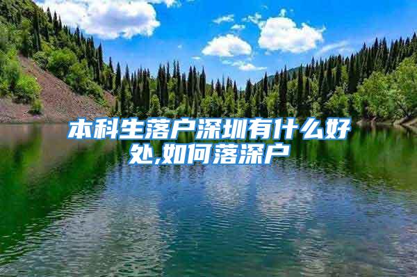 本科生落戶深圳有什么好處,如何落深戶