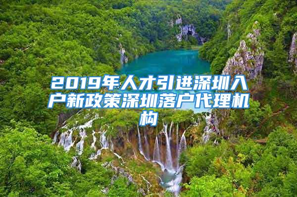 2019年人才引進(jìn)深圳入戶新政策深圳落戶代理機構(gòu)