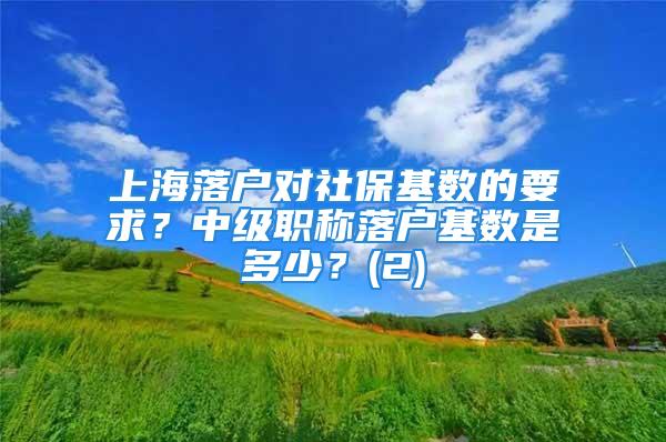 上海落戶對(duì)社保基數(shù)的要求？中級(jí)職稱落戶基數(shù)是多少？(2)