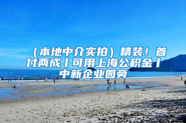 （本地中介實(shí)拍）精裝！首付兩成丨可用上海公積金丨中新企業(yè)園旁