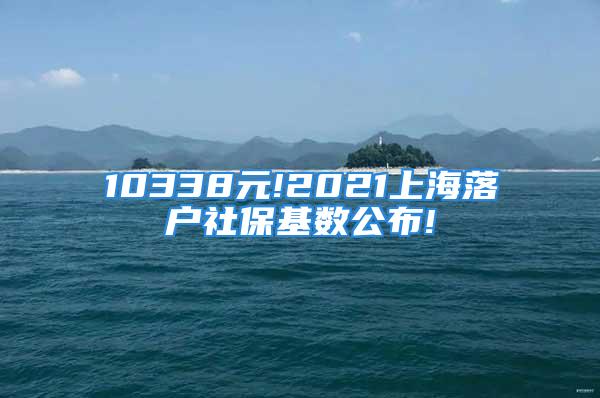 10338元!2021上海落戶社?；鶖倒?