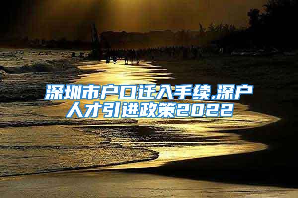 深圳市戶(hù)口遷入手續(xù),深戶(hù)人才引進(jìn)政策2022