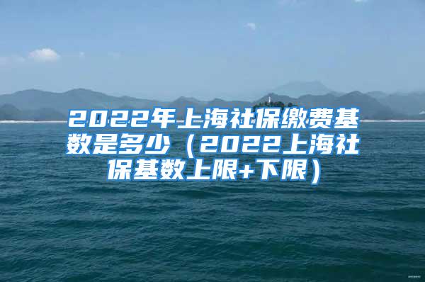 2022年上海社保繳費(fèi)基數(shù)是多少（2022上海社?；鶖?shù)上限+下限）