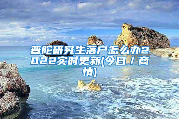 普陀研究生落戶怎么辦2022實時更新(今日／商情)