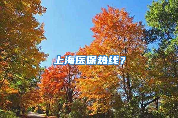 上海醫(yī)保熱線？