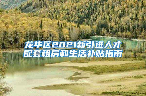 龍華區(qū)2021新引進人才配套租房和生活補貼指南