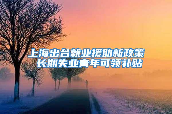 上海出臺(tái)就業(yè)援助新政策 長(zhǎng)期失業(yè)青年可領(lǐng)補(bǔ)貼