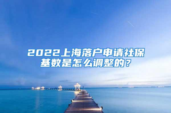 2022上海落戶申請(qǐng)社?；鶖?shù)是怎么調(diào)整的？