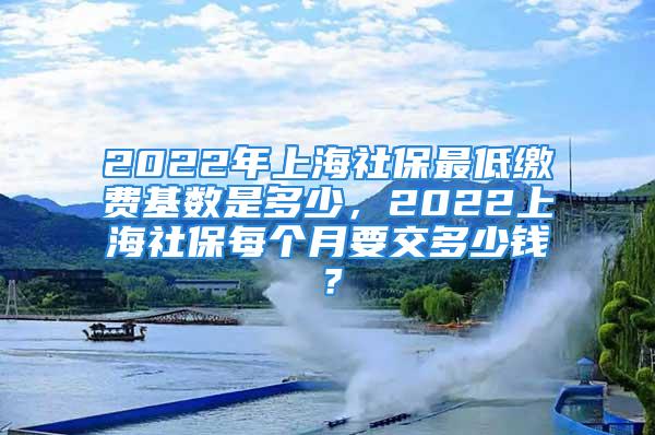 2022年上海社保最低繳費(fèi)基數(shù)是多少，2022上海社保每個(gè)月要交多少錢？