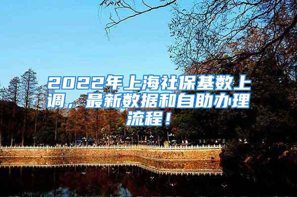 2022年上海社?；鶖?shù)上調(diào)，最新數(shù)據(jù)和自助辦理流程！