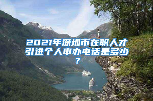 2021年深圳市在職人才引進個人申辦電話是多少？