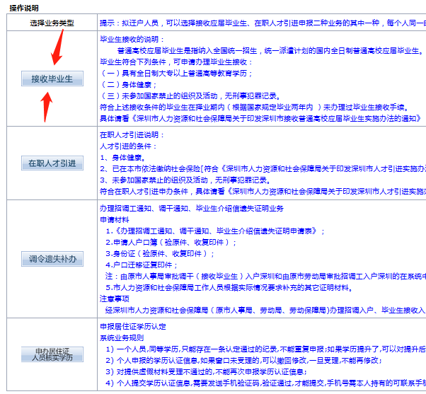 深圳畢業(yè)生入戶測(cè)評(píng)