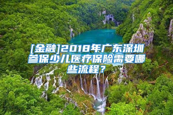 [金融]2018年廣東深圳參保少兒醫(yī)療保險需要哪些流程？