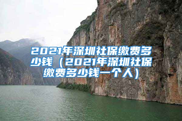 2021年深圳社保繳費(fèi)多少錢（2021年深圳社保繳費(fèi)多少錢一個(gè)人）