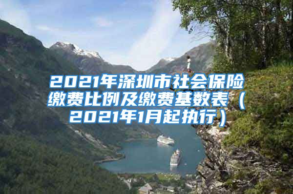 2021年深圳市社會保險繳費比例及繳費基數(shù)表（2021年1月起執(zhí)行）