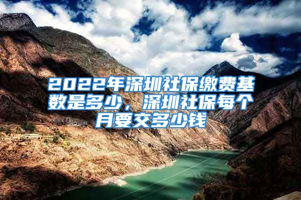 2022年深圳社保繳費(fèi)基數(shù)是多少，深圳社保每個(gè)月要交多少錢