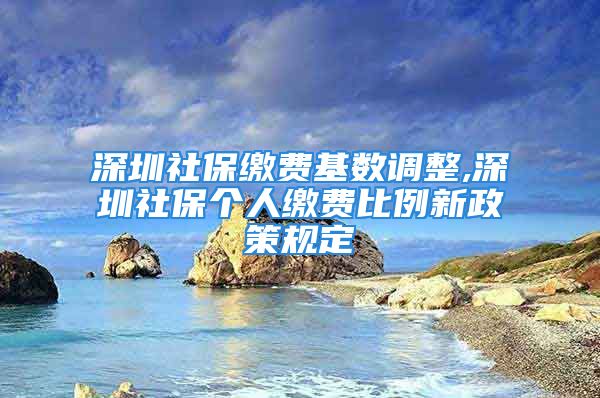 深圳社保繳費(fèi)基數(shù)調(diào)整,深圳社保個(gè)人繳費(fèi)比例新政策規(guī)定