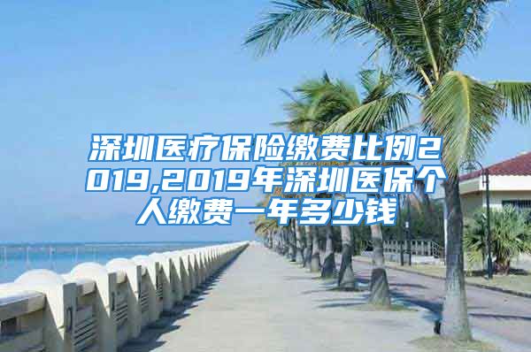 深圳醫(yī)療保險繳費比例2019,2019年深圳醫(yī)保個人繳費一年多少錢