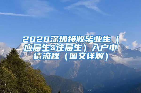 2020深圳接收畢業(yè)生（應屆生&往屆生）入戶申請流程（圖文詳解）