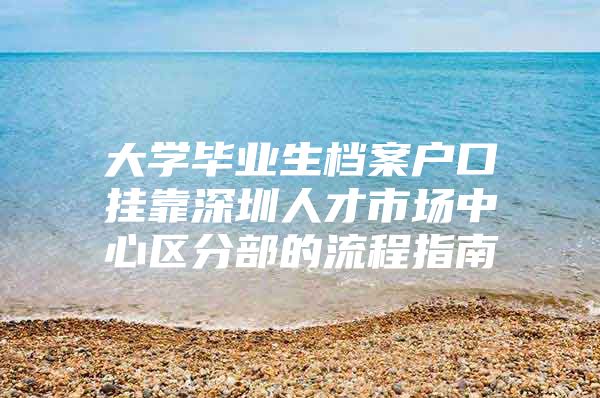 大學畢業(yè)生檔案戶口掛靠深圳人才市場中心區(qū)分部的流程指南