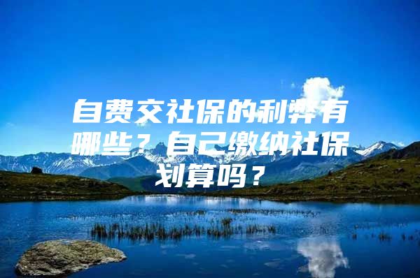 自費(fèi)交社保的利弊有哪些？自己繳納社保劃算嗎？